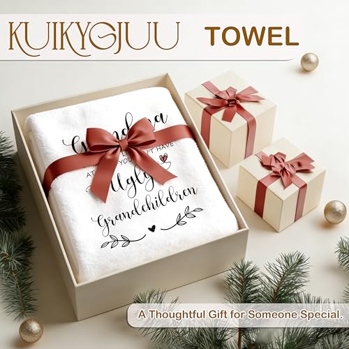 Funny Grandma Kitchen Towel 16x24 Inch - Mother's Day Gift