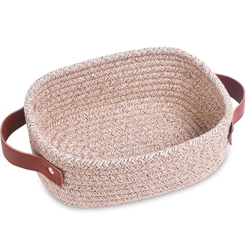 ABenkle Mini Rope Woven Storage Basket - Eco-Friendly Organizer