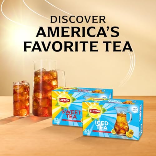 Lipton Unsweetened Iced Tea Bags - Gallon Size, 24 Bags