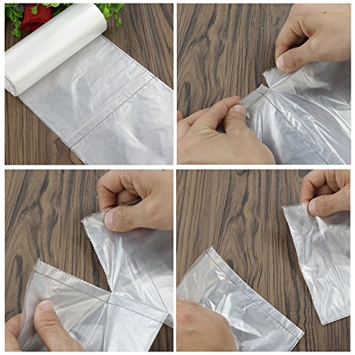 Nicesh 4 Gallon Small Trash Bags - 225 Count, 3 Colors