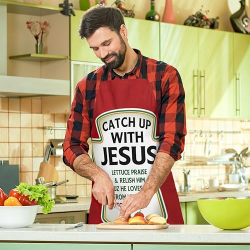 Funny Musclemankini BBQ Apron - Hilarious Gag Gift for Men