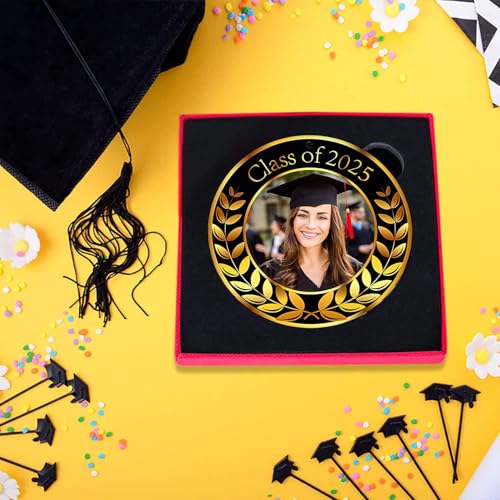 Personalized Graduation Ornament 2025 - Acrylic Photo Frame