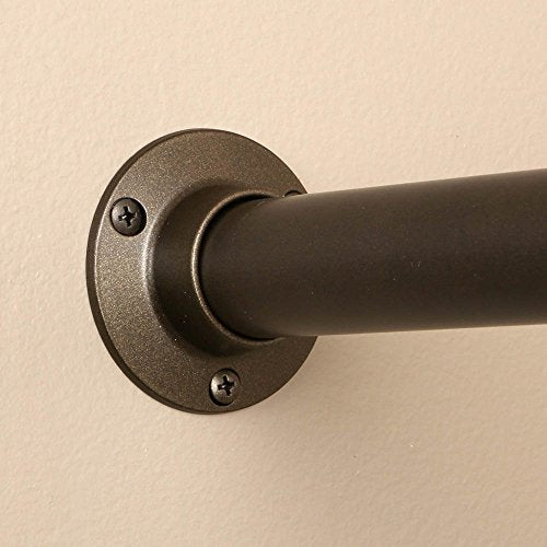 Knape & Vogt Closet Pro Heavy Duty Closet Pole Sockets, Bronze, 1-5/16 inch