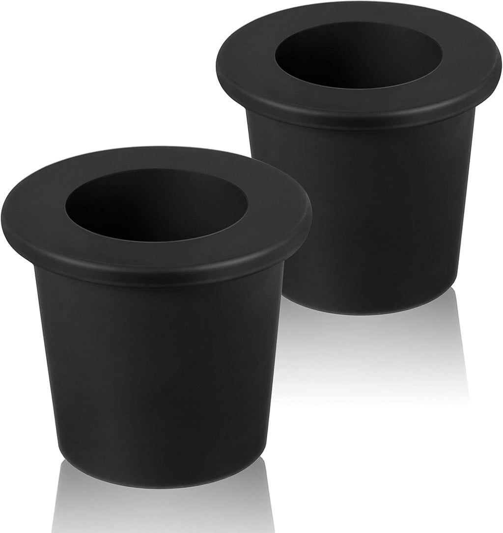Outus Umbrella Stabilizer Sleeve - Fits 2 to 2.5 Inch Patio Table Holes & 1.5 Inch Umbrella Poles | Black, 2 Pack