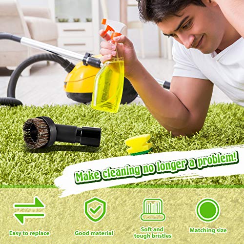 Honoson 2 Pack Vacuum Dust Brush Attachments for Tight Spaces, 1.25 Inch