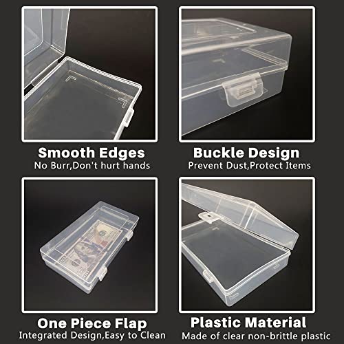 Smatagee 200 Clear Money Sleeves with Box & 6 Coin Flips