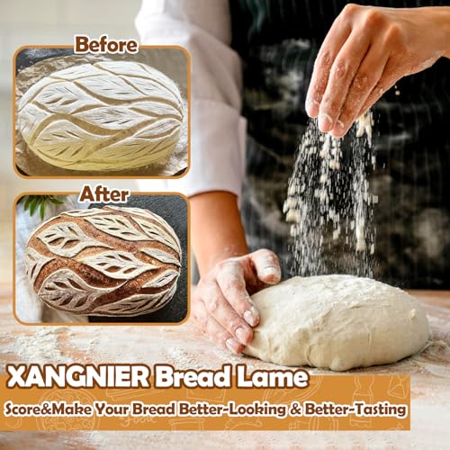 XANGNIER Sourdough Scorer Tool - 5 Pack Bread Lame Set