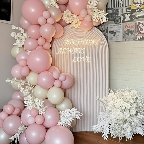 12-Inch White Latex Balloons 100 Pack for Weddings & Parties