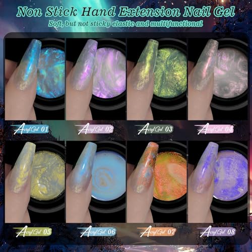 Yimart Aurora Solid Builder Nail Gel - 3D Sculpting & Extension Gel