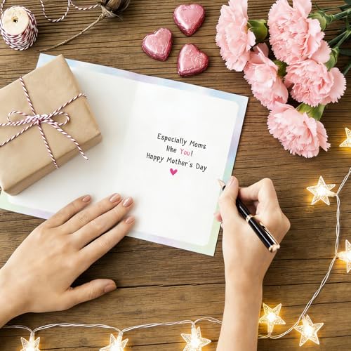 Ogeby Heartfelt Floral Mother's Day Card for Mom & Grandma