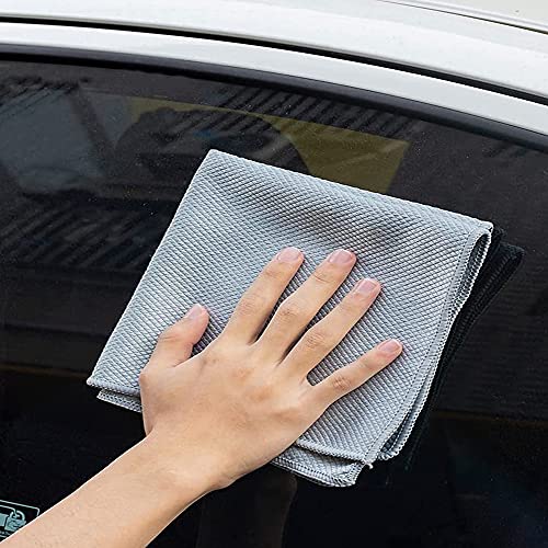 8-Pack Microfiber Kitchen Dish Cloths - Ultra Absorbent & Fast Drying