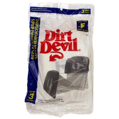 Dirt Devil Royal Can Vac Type F Paper Bags - 3 Pack