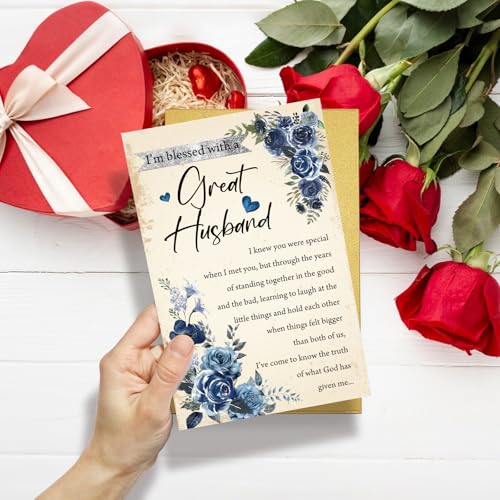 Heartfelt Valentine's Day Card for Husband | Romantic Gift