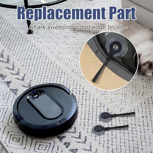 Sgizoku Vacuum Side Brush Replacement for Shark ION Robots - 14 Pack