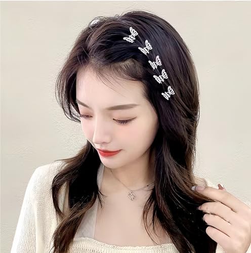 Metal Butterfly Hair Clips for Braids and Dreadlocks - 30 Pack