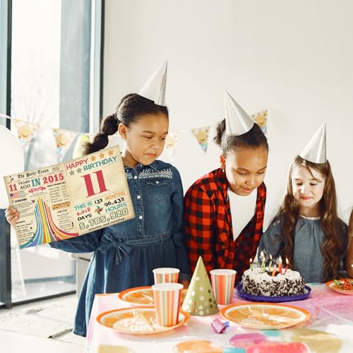 11th Birthday Card for Boys & Girls - Eco-Friendly Keepsake
