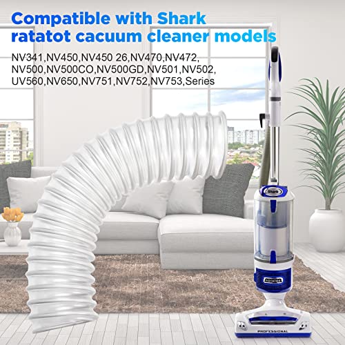 Lower Duct Hose Compatible with Shark Vacuum Cleaners - Reusable & Washable