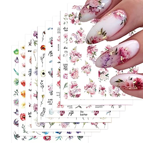 Baoximong Nail Art Stickers Decals for Manicure Design