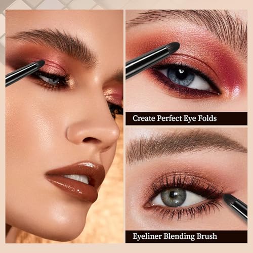 ACMEBEAUTY Pencil Eye Brush for Smudging & Precise Crease Application
