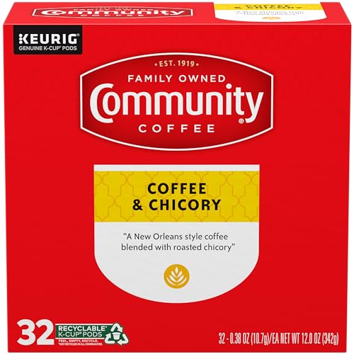 Community Coffee & Chicory Medium-Dark Roast K-Cup Pods - 128 Count