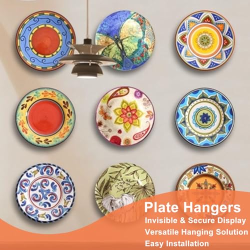 Stainless Steel Plate Hangers for 9-10 Inch Decorative Plates