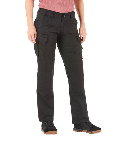 5.11 Tactical Women's Stryke Pants, Regular Fit, Gusseted, 12 Pockets, Style 64386, Black, Women's 6 Regular