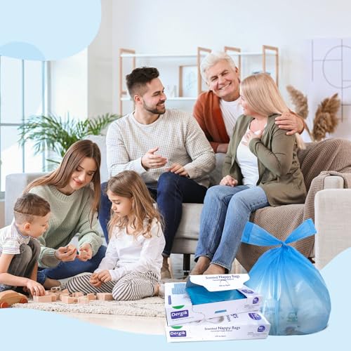 Scented Sanitary Disposal Bags - 90 Count Hygiene Bags for Women