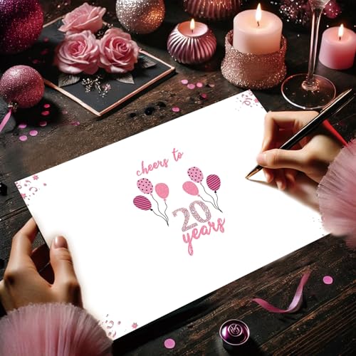 Funny 20th Birthday Card for Her - Back in 2006 Design