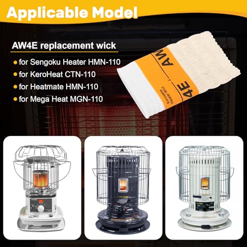 Kerosene Heater Wick AW4E for Mega Heat & KeroHeat Models