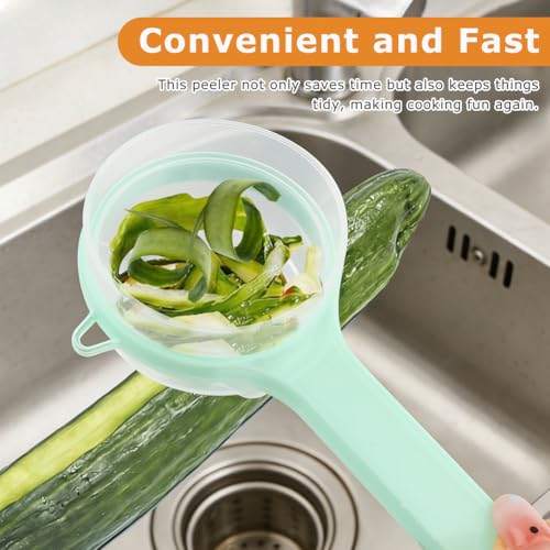 Zorivane 2-in-1 Vegetable Peeler with Storage Box - 3PCS Kitchen Tools