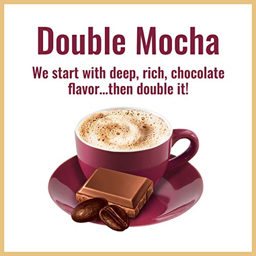 Hills Bros. Double Mocha Cappuccino Mix - 16oz Instant Coffee, 2 Pack
