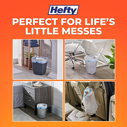 Hefty Medium Trash Bags, Fabuloso Scent, 8 Gallon, 52 Count (2 Pack)