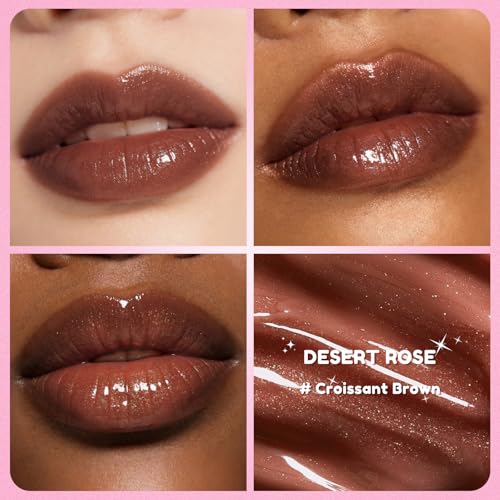 Color Nymph 3D Hyper-Gloss Lip Plumper Set - Hydrating & Non-Sticky 2 Pack