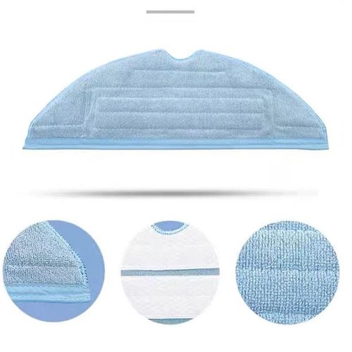 ILOSCTE 10Pcs Mop Cloth Pad for Roborock S7 / S7+ / S7 MaxV / S7 MaxV Plus / S7 MaxV Ultra / S7 Pro Ultra / S8 / S8+ Robot Vacuum Microfiber VibraRise Mopping Pad Replacement Accessory