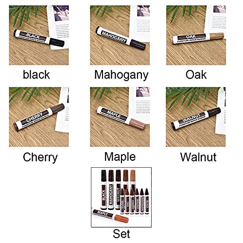 Black Furniture Repair Marker - Wood Stain & Scratch Fix Pen