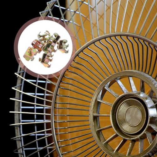 Mobestech 12Pcs Metal Fan Cover Fixing Screws for Industrial Fans