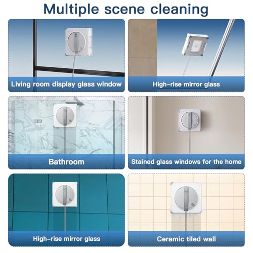 6 Pack Mop Pads for ECOVACS WINBOT W2S Window Cleaning Robot