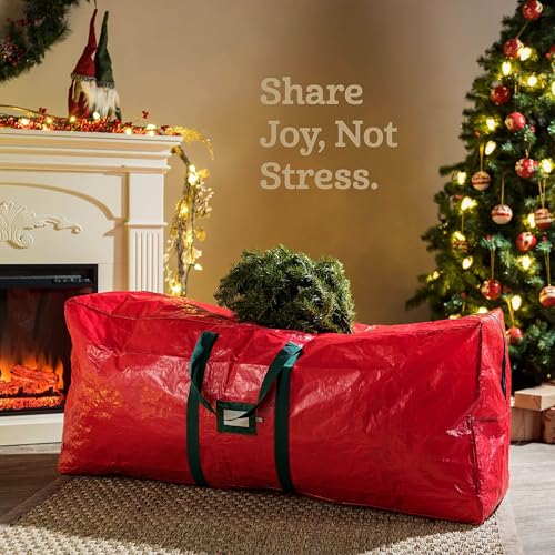 Zober Christmas Tree Storage Bag for 7.5 Ft Trees - Waterproof & Durable