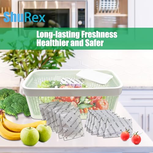 Produce Saver Kit for OXO GreenSaver - 6Pcs Freshness Preserver