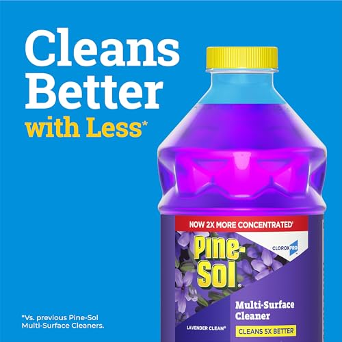 Pine-Sol Multi-Surface Cleaner, Lavender Clean, 40 Fl Oz (Pack of 2)