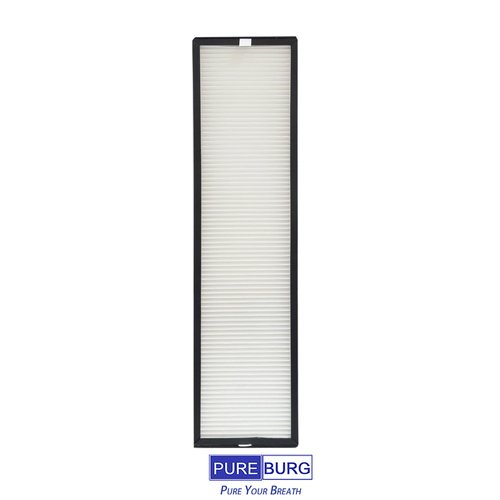PUREBURG 182550 Replacement Filter Compatible with Bionair BAP536UV-U Air Purifier, 2-Pack H13 HEPA Activated Carbon Pre-Filters For Air Clean Dust VOCs Odor