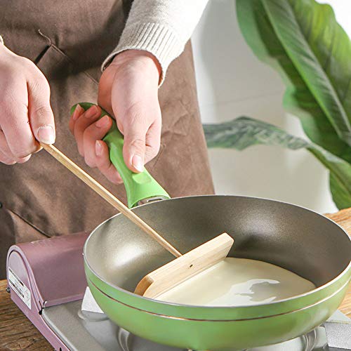 Wooden Crepe Spreaders - 2 Pack Pancake Batter Tools