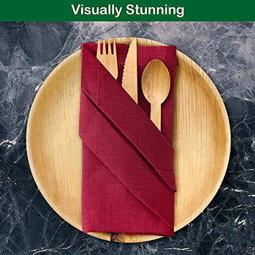 Eco-Friendly Birchwood Cutlery Set - 40 Disposable Forks