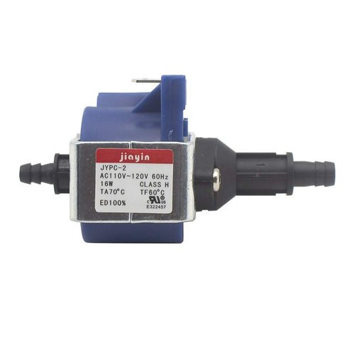 Jiayin JYPC-2 AC 110V - 120V 60Hz 16W 90cc/min Electromagnetic Solenoid Water Pump for Electric iron, steam mop/garment steamer/coffee machine, etc