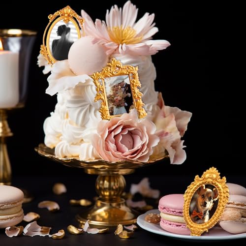 Silicone Photo Frame Molds Set for Cake & Clay Crafts - 4 Pcs