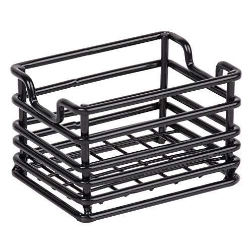 G.E.T. Melamine Sugar Caddy Holder for 20 Packets - Black Wire