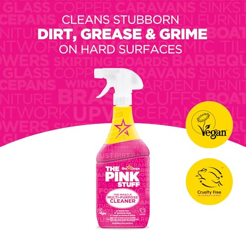 The Pink Stuff Multi-Purpose Cleaner Spray, 30 Fl Oz (Pack of 3)