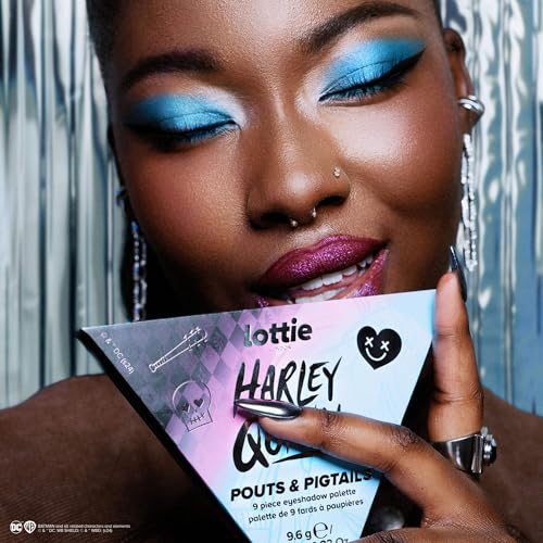 Lottie London x Harley Quinn Mad Love Eyeshadow Palette Pouts & Pigtails