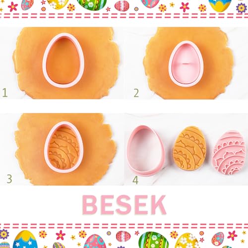 27-Piece Easter Cookie Cutter Set - Safe & Easy to Clean