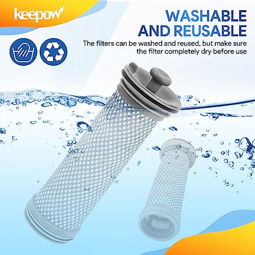 KEEPOW A10 Vacuum Filter Replacement - 2 Pack for Tineco